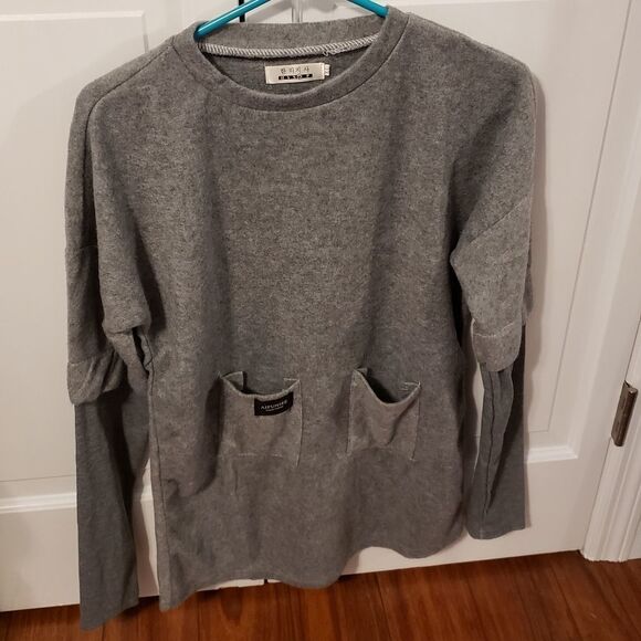 Comfy Fleece Like Light Cozy Shirt. Cute pocket. New Never Worn.‎ M. - Picture 1 of 8